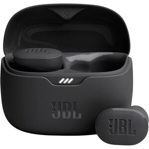 JBL Wireless 4-Mic Earbud Headphones, Active Noise Cancellation - Black, Small